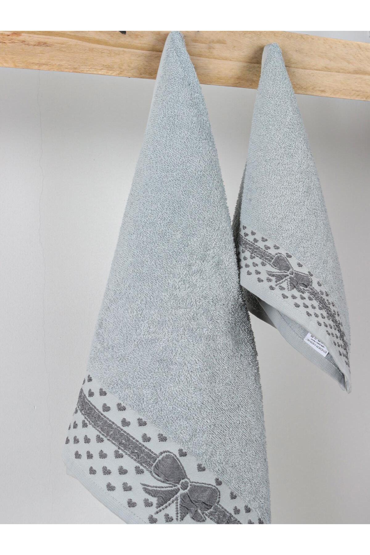 Ender Home Love El & Yüz Havlusu – 2’li, %100 Pamuk - Görsel 2