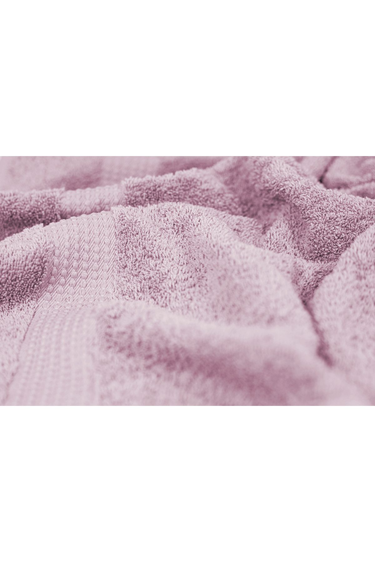 MAURAHOME Tomurcuk %100 Pamuk 6'lı 50x100 Cm El Havlusu Seti | 50x100 Cm | Gülkurusu - Görsel 3