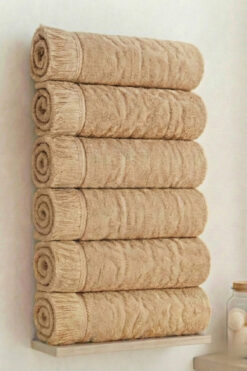 Çeyizim %100 Pamuk 6 Adet 30x50 Saçaklı El Havlusu | Mutfak Havlusu | Kurulama Bezi