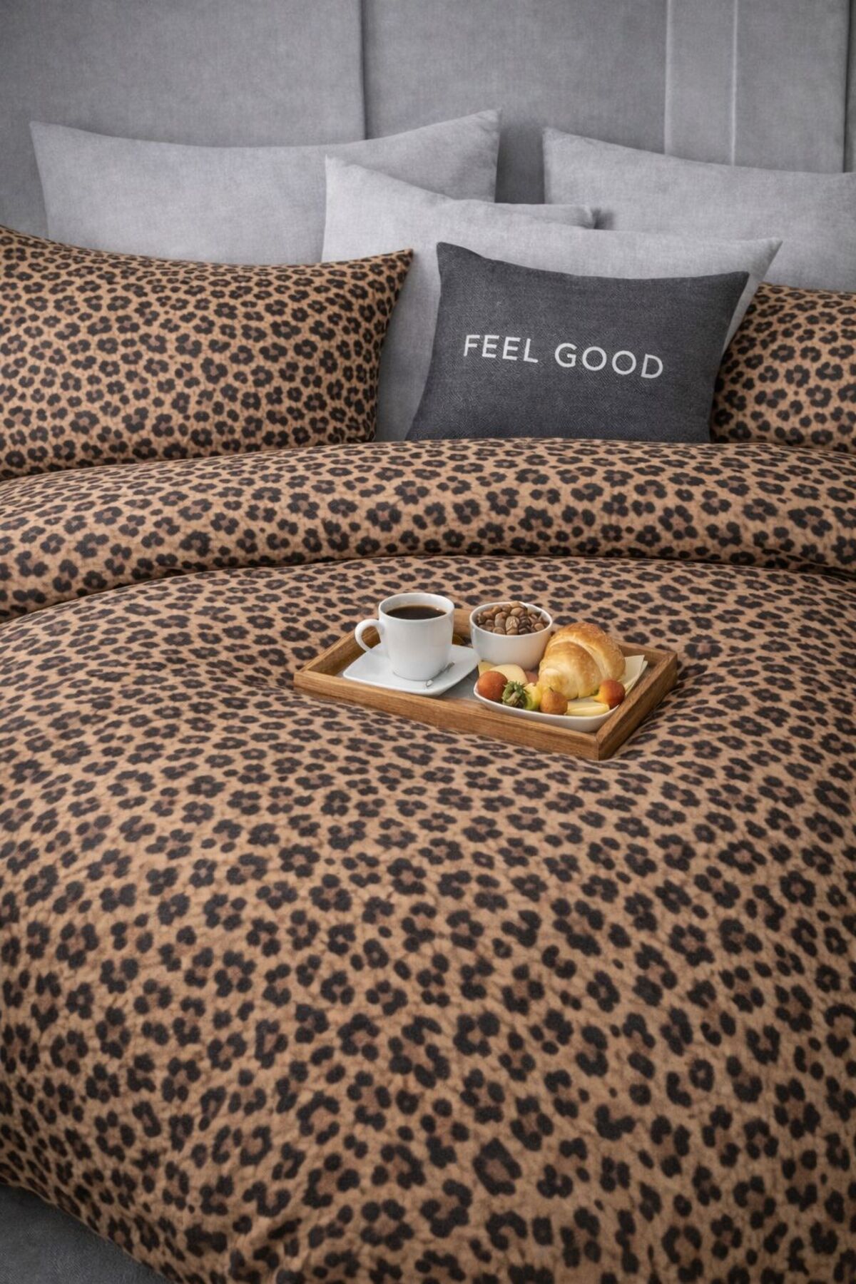 Sheri Home Lastikli Çarşaflı Nevresim Takımı Çift Kişilik YENİMODELTY26565544 - Görsel 2