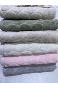 Nurpak %100 Pamuklu Hazal el yüz havlusu 50x90 6Adet