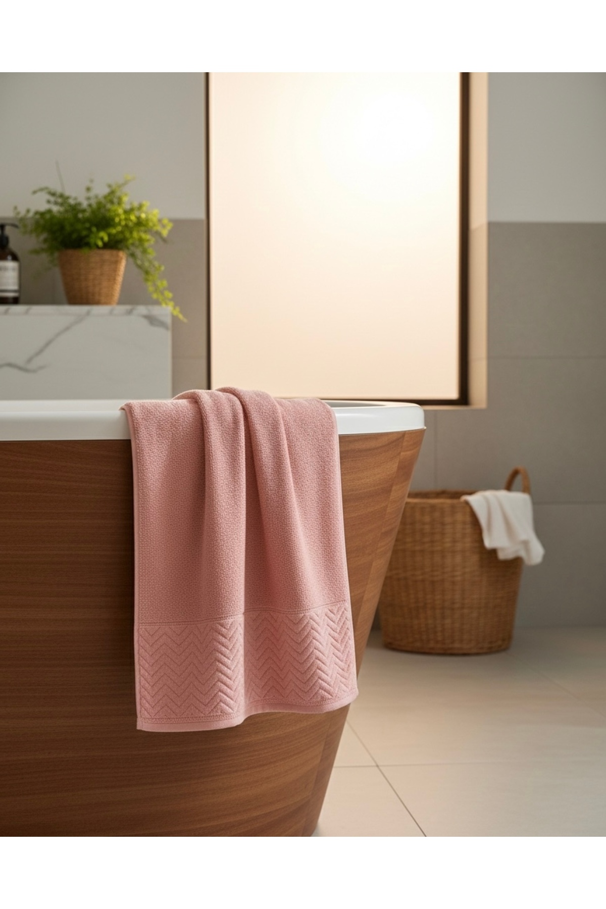 Vandore Home 6'lı Kutulu El ve Yüz Havlusu Seti - %100 Pamuk (50x90 cm) - Görsel 2