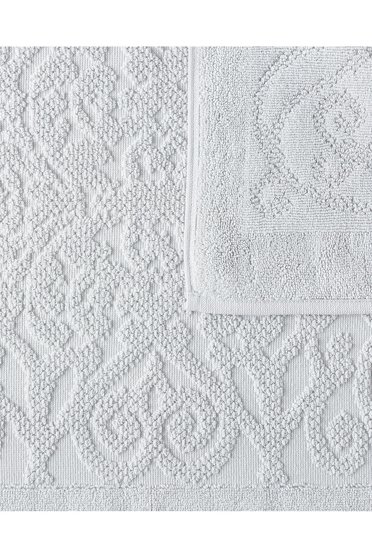 Madame Coco Berthe Ayak Havlusu - Gri - 50x70 cm - Görsel 2