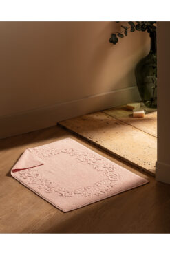 Madame Coco Norice Ayak Havlusu - Pudra - 50x70 cm