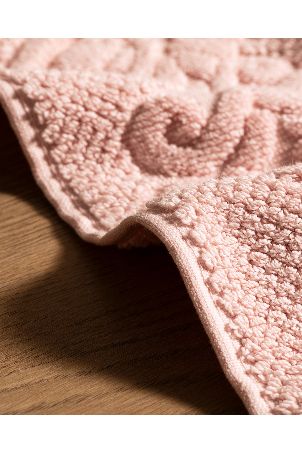 Madame Coco Norice Ayak Havlusu - Pudra - 50x70 cm - Görsel 3