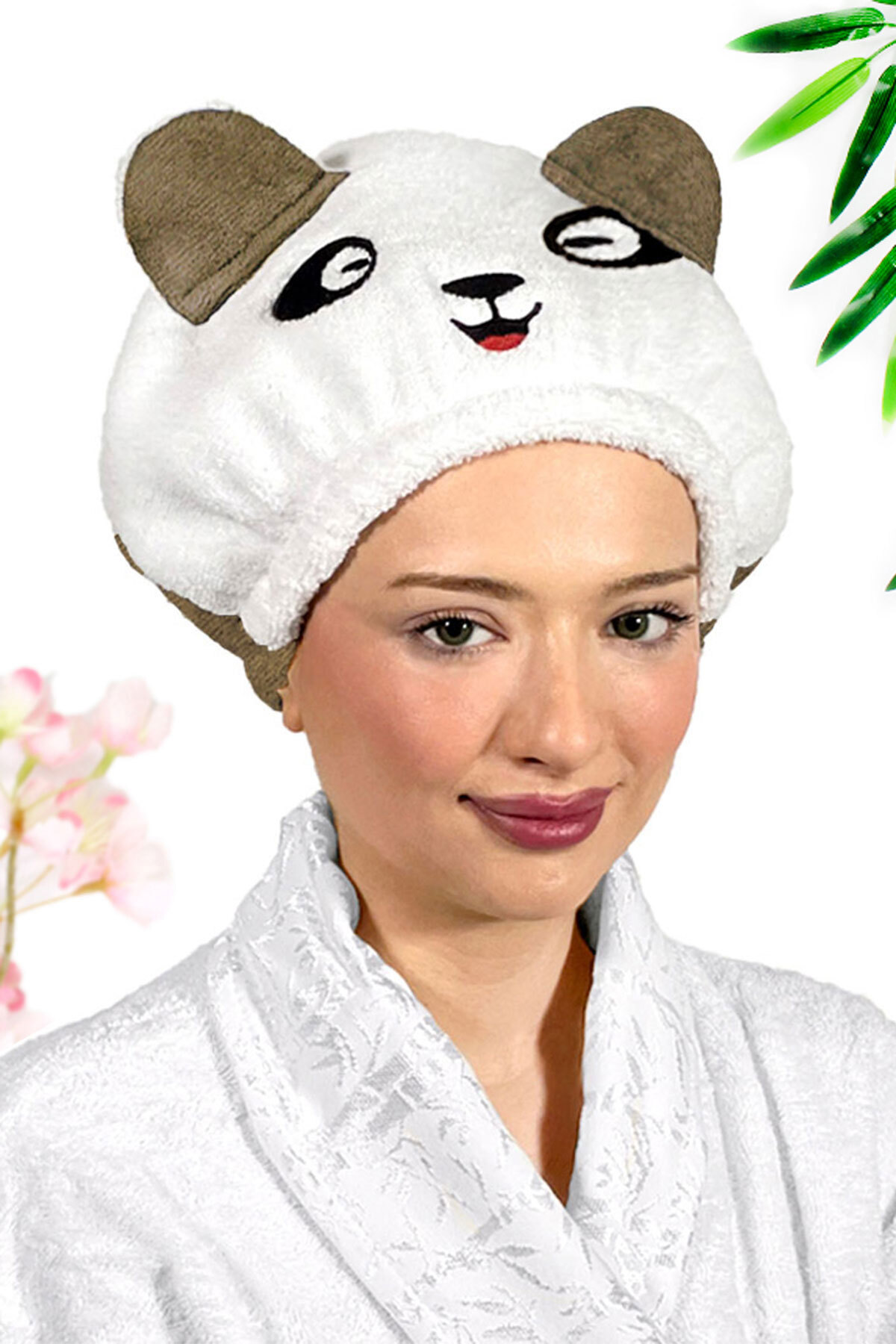 havlubanyobone Saç Kurulama Havlusu Banyo Duş Bonesi