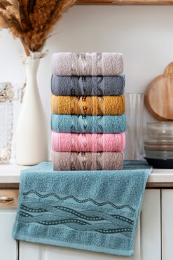 Comfort Home Boho 6'lı %100 Pamuk El, Yüz ve Mutfak Havlusu Seti - 30x50 cm