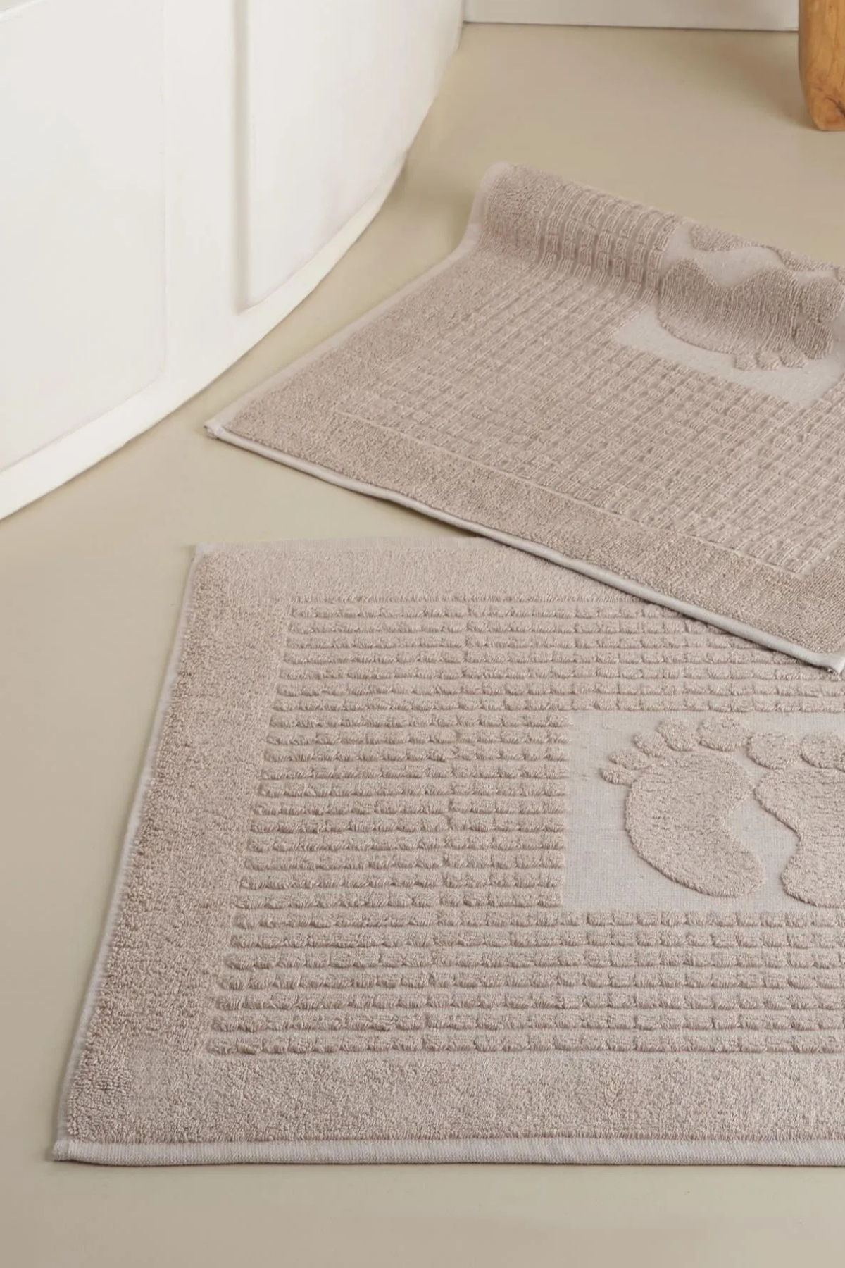 Özdilek Winter Ayak Havlusu Paspas Bej 50x70 cm - Görsel 2