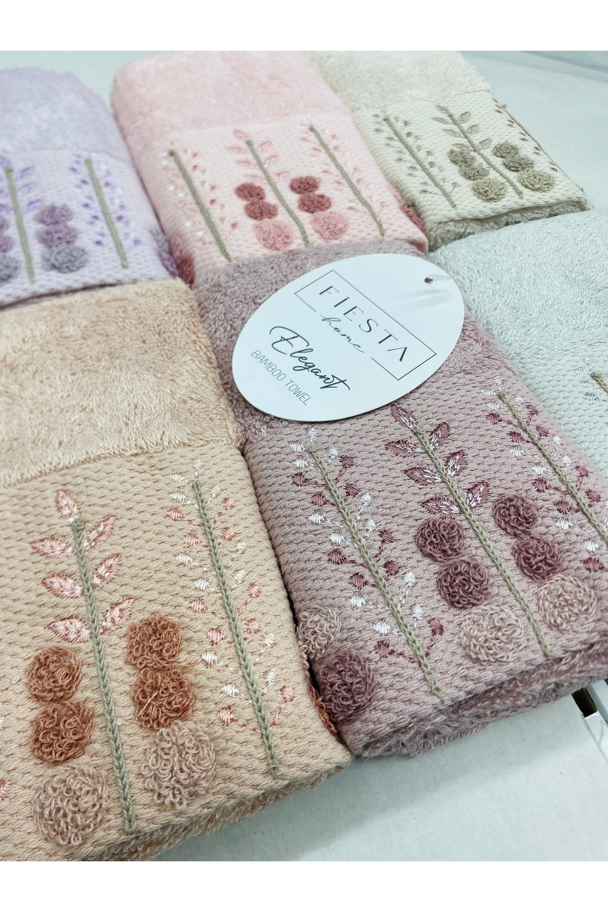 Fiesta Tekstil 30x50 Armin Süzene Bambu 6‘lı Mutfak Havlusu - Görsel 3