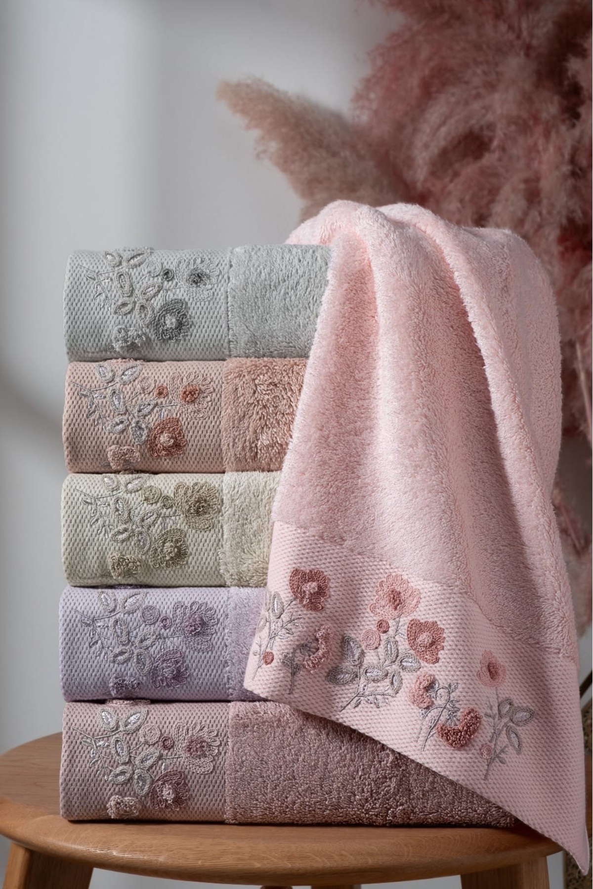 Fiesta Tekstil 30x50 Alice Süzene Bambu 6‘lı Mutfak Havlusu - Görsel 2