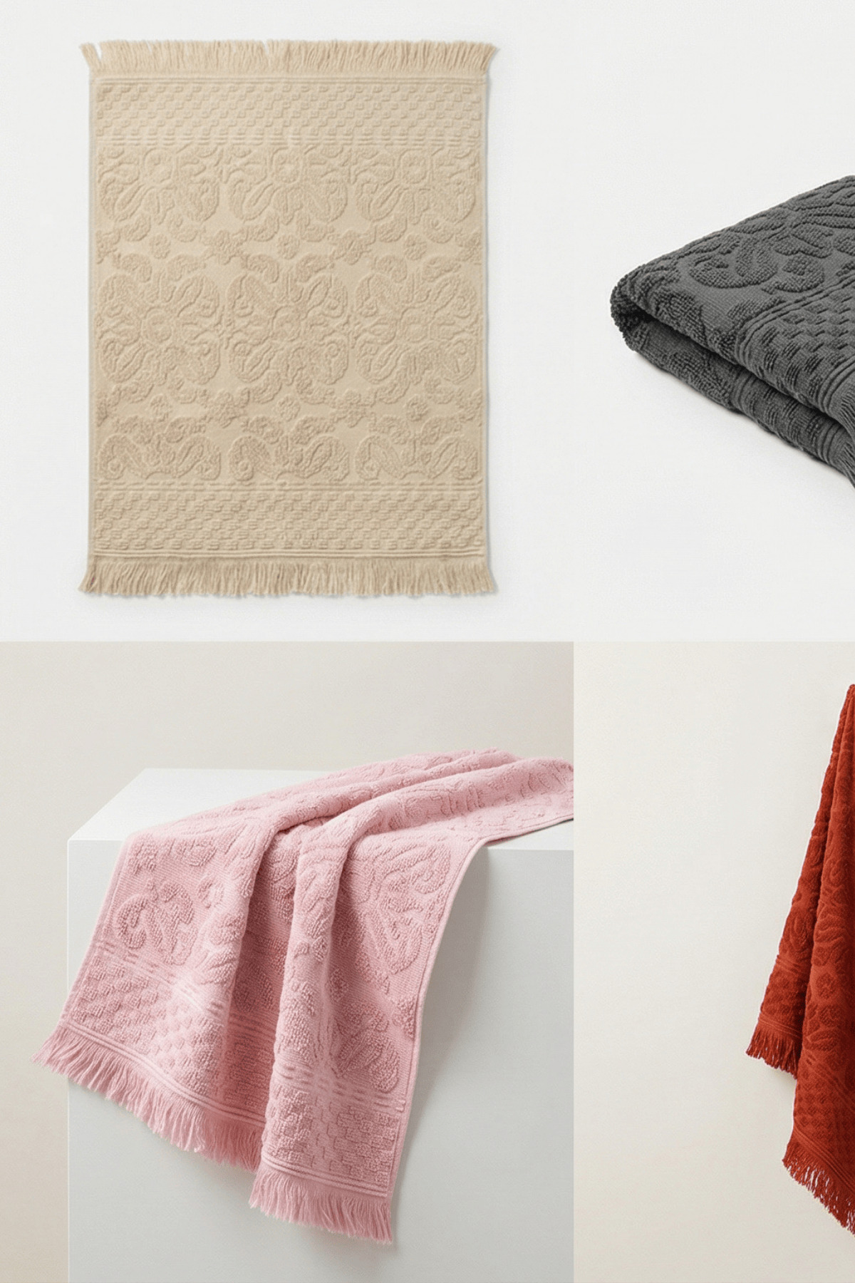 Anılsan 12'li Agora El Havlusu - 50x80 Cm, 170 Gr, %100 Pamuk, Spa Ve Otel Havlusu - Görsel 2