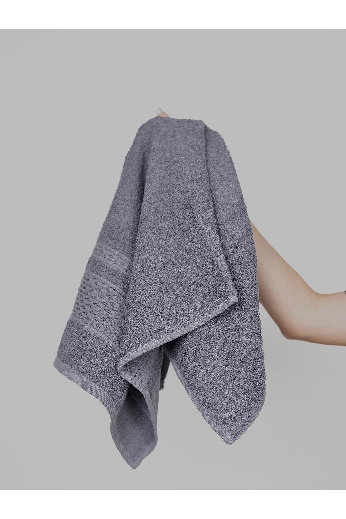 Semecca Pure Basic Pamuklu Havlu 50x85 Tek Parça El Havlusu - Görsel 2