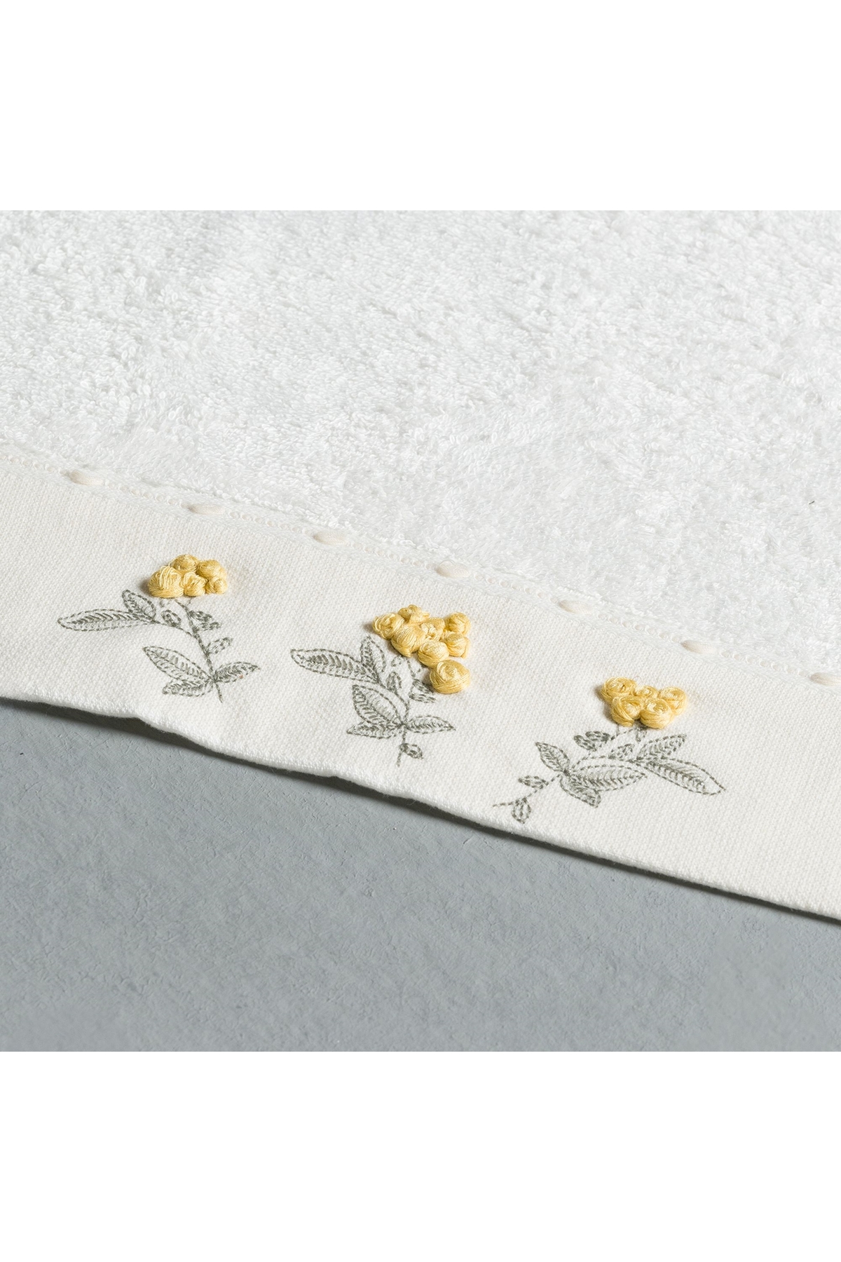 Linens Melody Bambu 50X85 cm Yüz Havlusu Ekru - Görsel 2