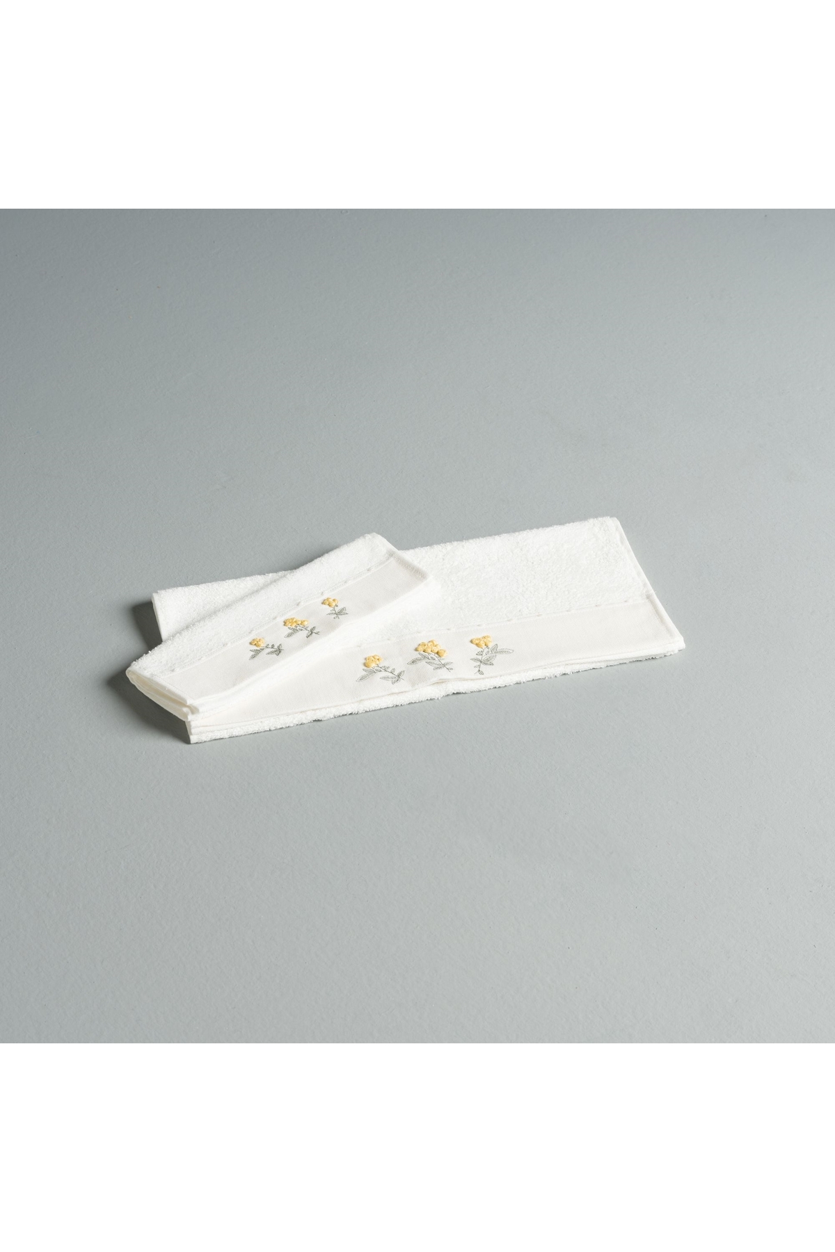Linens Melody Bambu 50X85 cm Yüz Havlusu Ekru - Görsel 3