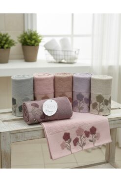 Fiesta Tekstil 30x50 Angelina Süzene Bambu 6‘lı Mutfak Havlusu