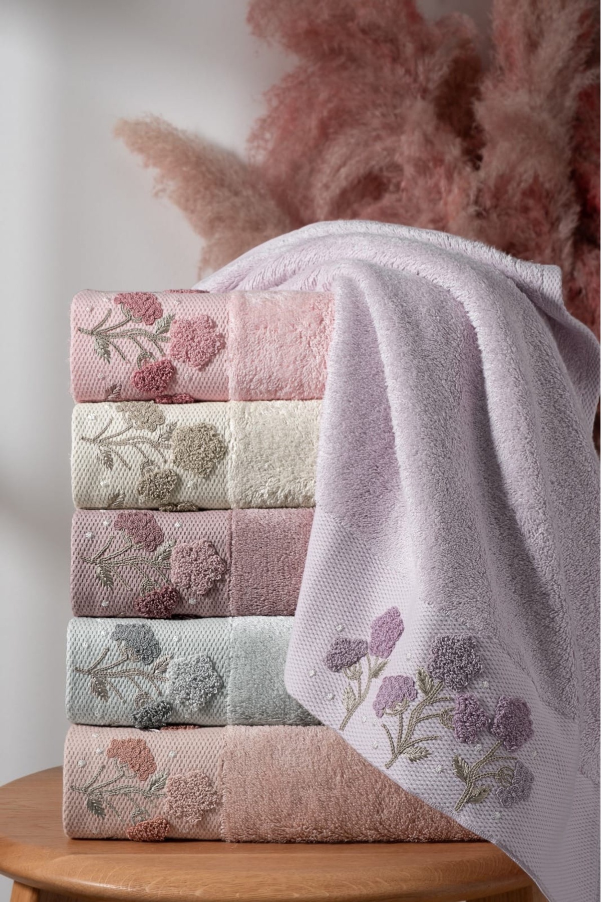 Fiesta Tekstil 30x50 Angelina Süzene Bambu 6‘lı Mutfak Havlusu - Görsel 2