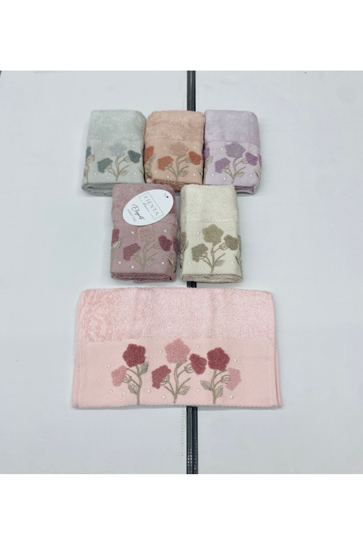 Fiesta Tekstil 30x50 Angelina Süzene Bambu 6‘lı Mutfak Havlusu - Görsel 3