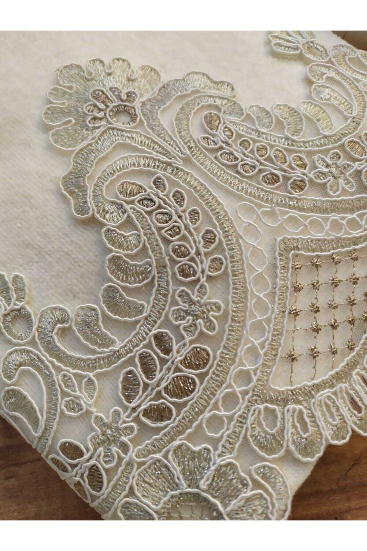 Çeyiz Bahçesi Çeyizlik Mirenda Kadife Havlu - Görsel 3