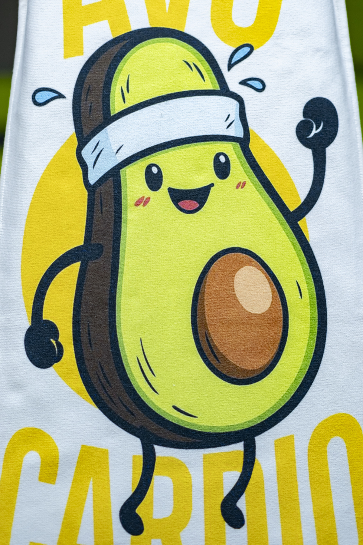 OXIUM BEAR Pamuklu Yeni Nesil Fitness Spor Havlusu - Dijital Baskılı - Hızlı Kuruyan Mikrofiber | AVOCARDİO - Görsel 3