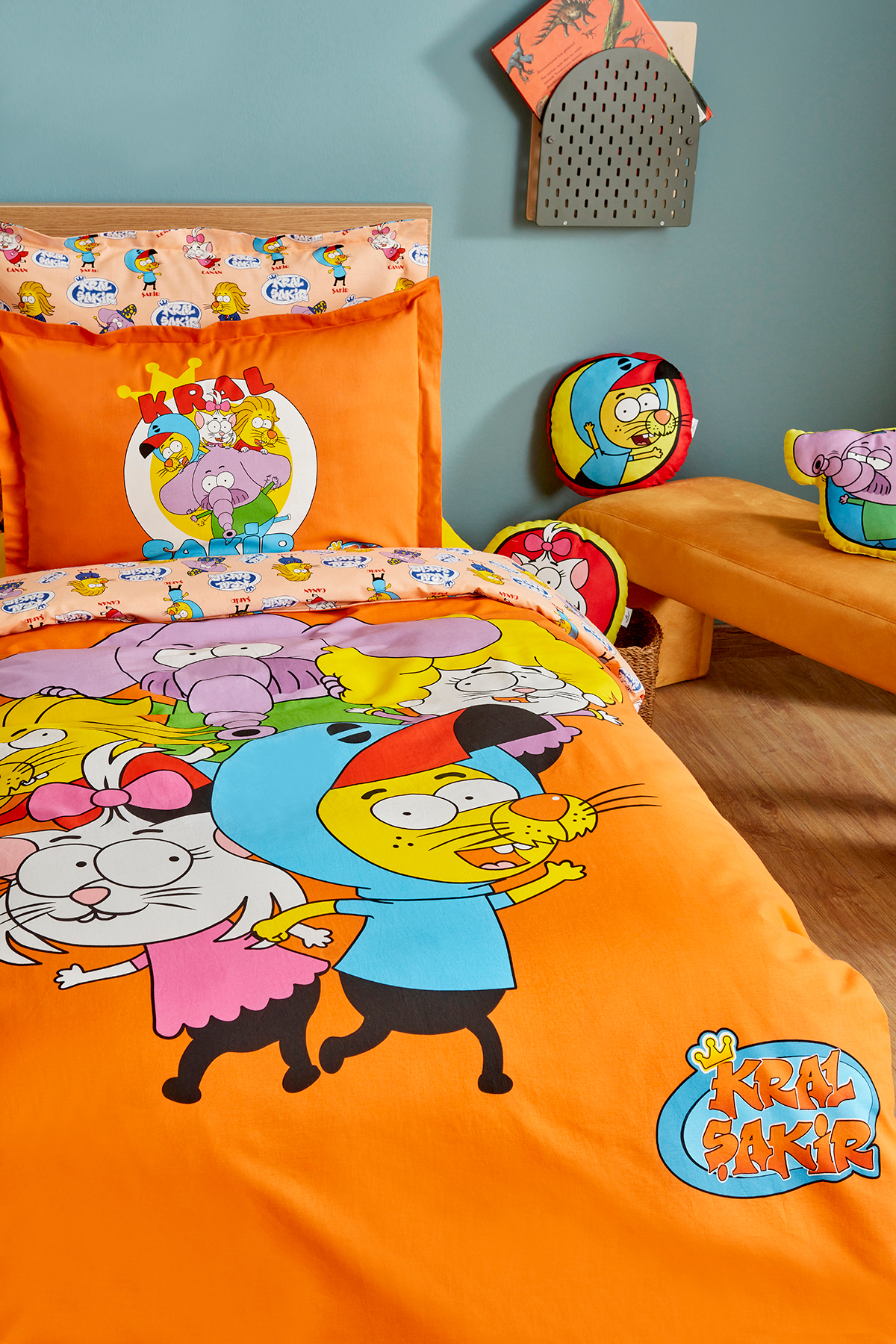 Karaca Home Kral Şakir Süper Ekip Tek Kişilik Nevresim Takımı - Görsel 3