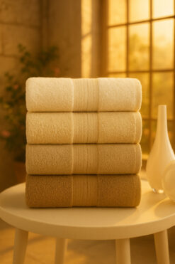 Casnack Veronica Small 4'lü Havlu Seti 50x90 cm