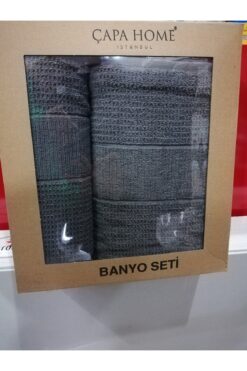 Çapa Home Hediyelik Günlük Çeyizlik Baş Ve Banyo Havlusu Set