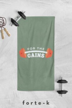 Genel Markalar Dijital Baskılı Sporcu Havlusu Fitness Towel - 50x100 cm