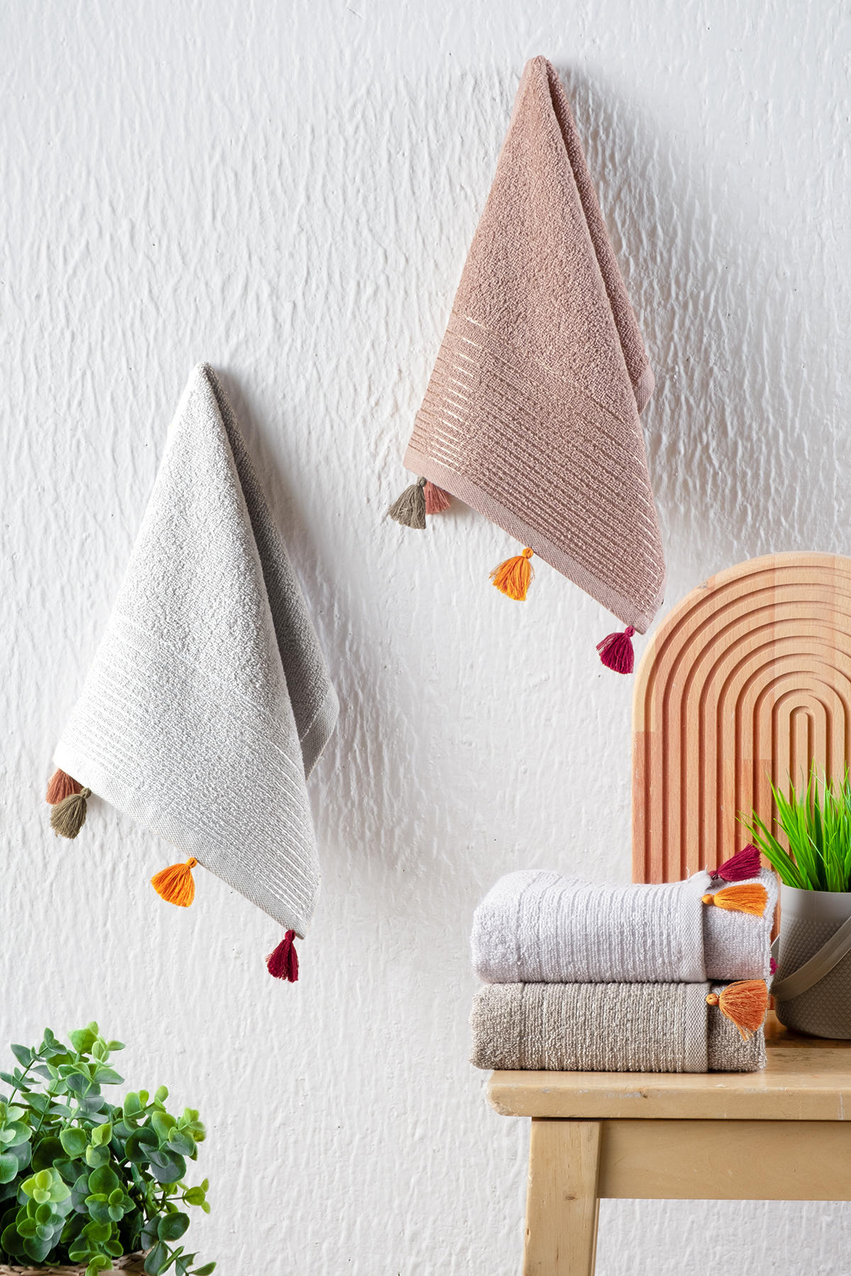 Pierre Cardin 4'lü El Havlusu Nappa