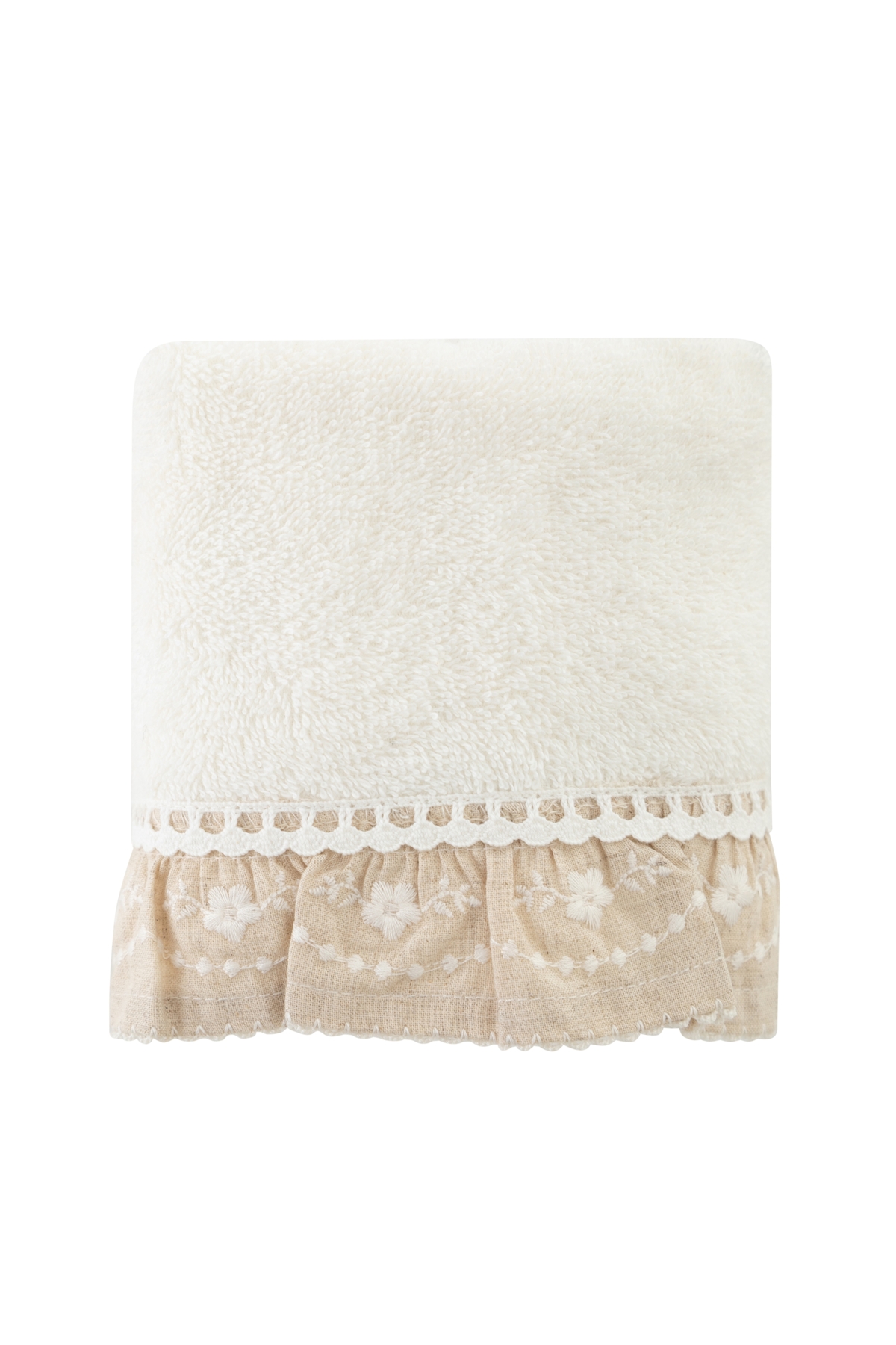 Mudo Concept LIOR KREM KOPANAKİ EL HAVLUSU 30X50 - Görsel 2