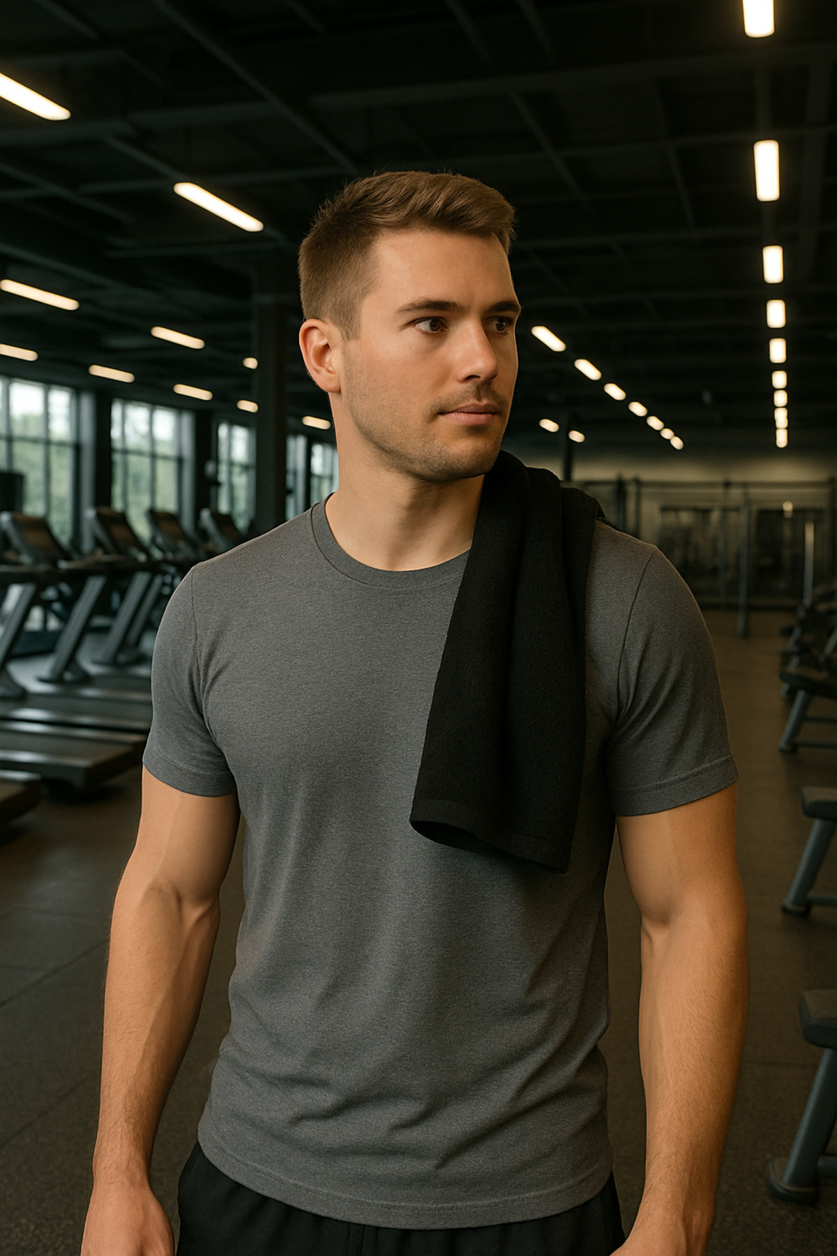 embays collection ( 2 Adet ) 50x90cm Pamuklu Havlu , Berber Havlusu, Kuaför Havlusu, Sporcu Havlusu, El Yüz Havlusu - Görsel 3