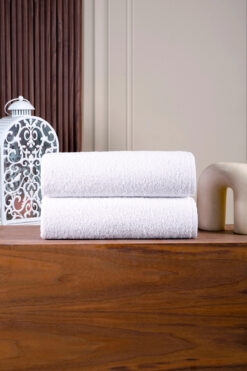 Pamira 2'li Otel Havlusu Pamuklu 50x90 Cm El & Yüz & Baş Havlusu %100 Cotton