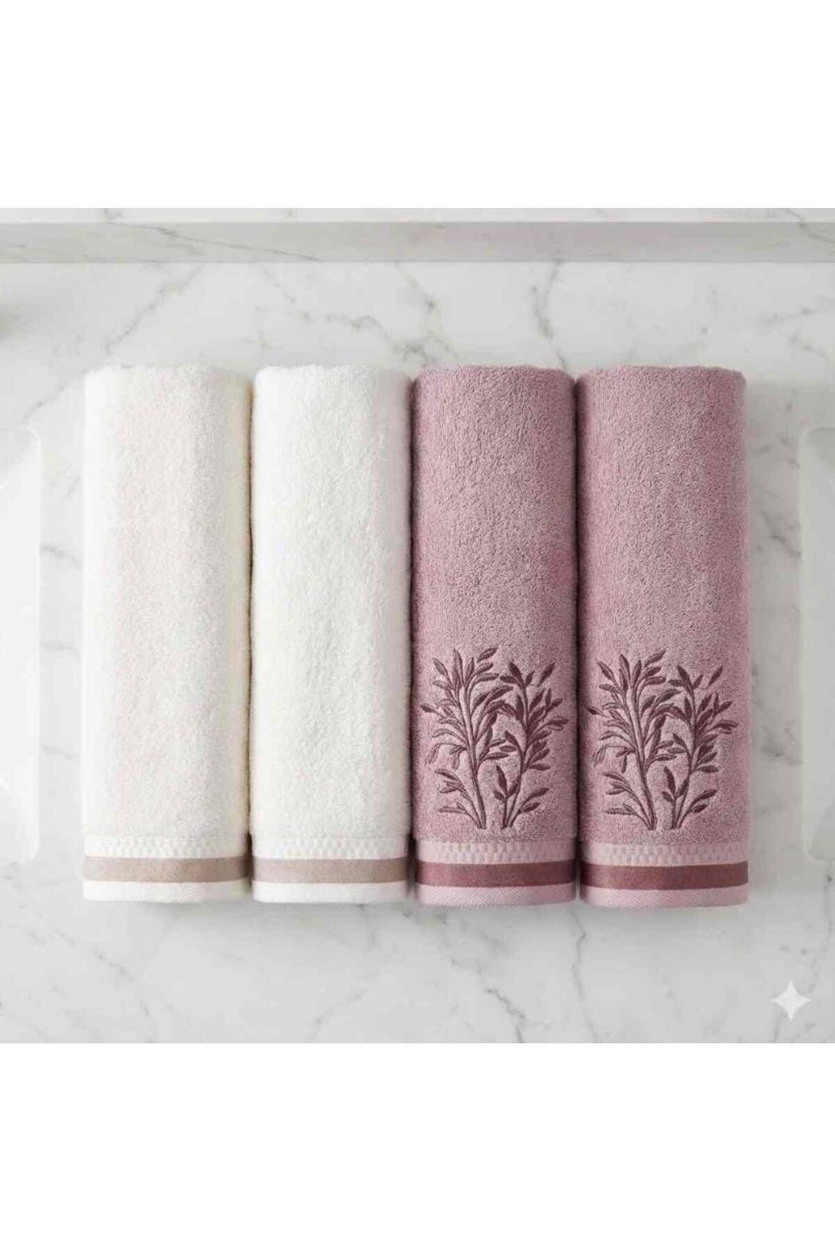 Özdilek NEV BORDADO KREM-PUDRA BEST SET (HAMAM TAKIMI) - Görsel 3