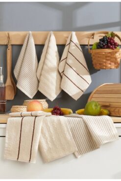 Suvida Hobby 30 X 50 El Ve Yüz Havlu Seti Mutfak Havlusu %100 Pamuk