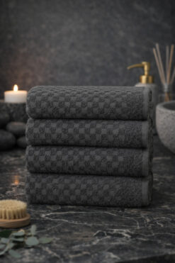 Genel Markalar %100 Pamuk 4’lü 50x90cm El&Yüz Havlu Seti