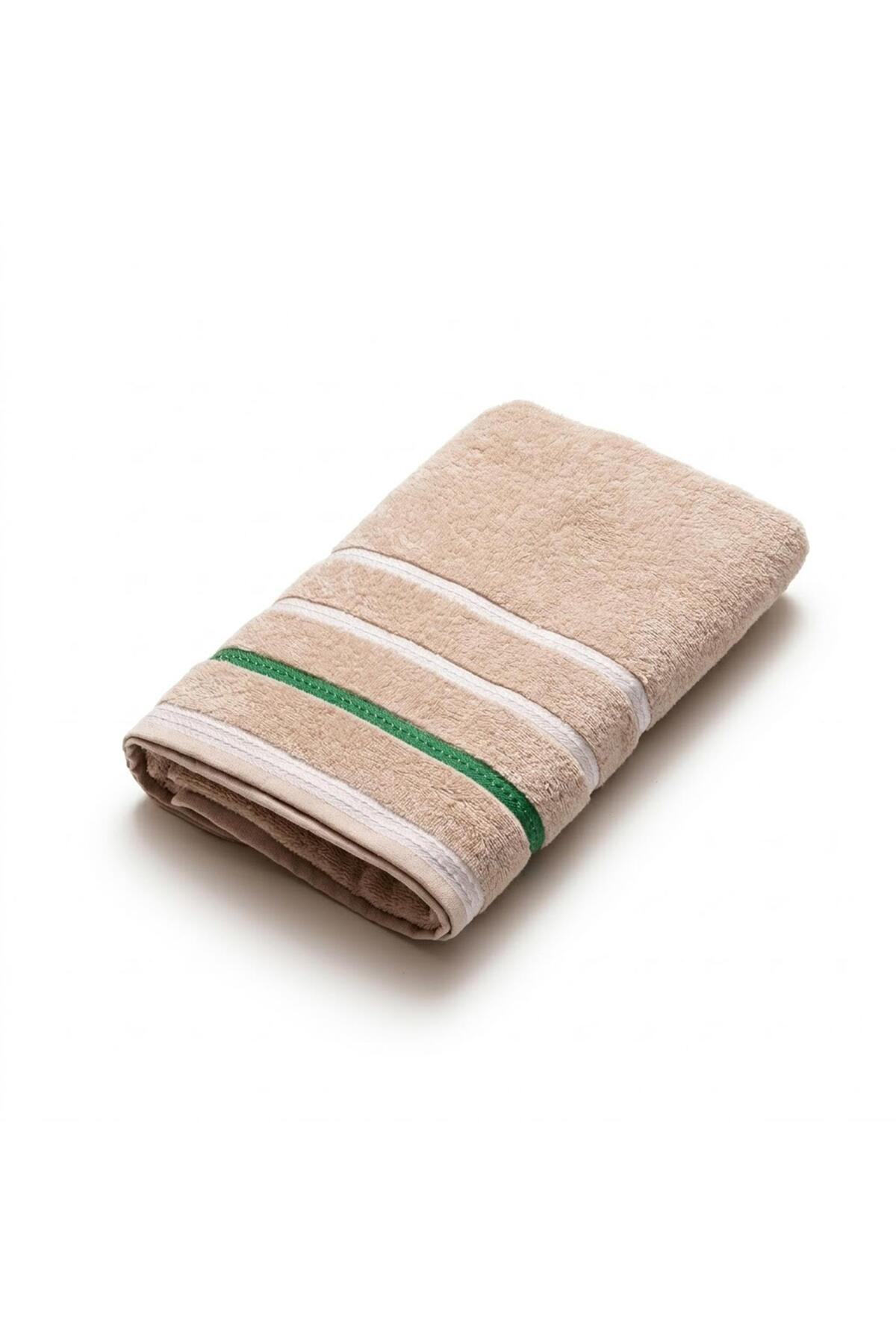 United Colors of Benetton Be-0927-Bg %100 Pamuk Bej 70X140 Cm Banyo Havlusu - Görsel 2