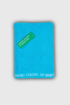United Colors of Benetton Be-2810-Bl %100 Pamuk Mavi 70X140 Cm Banyo Havlusu