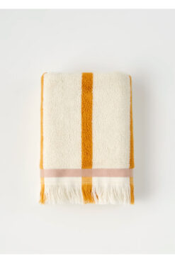 Bella Maison %100 Pamuk Ella Banyo Havlusu Hardal (90x150 cm)