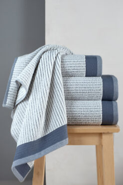 Mürdüm Home Lena 4'lü Banyo Havlu Seti Hamam Takımı %100 Pamuk