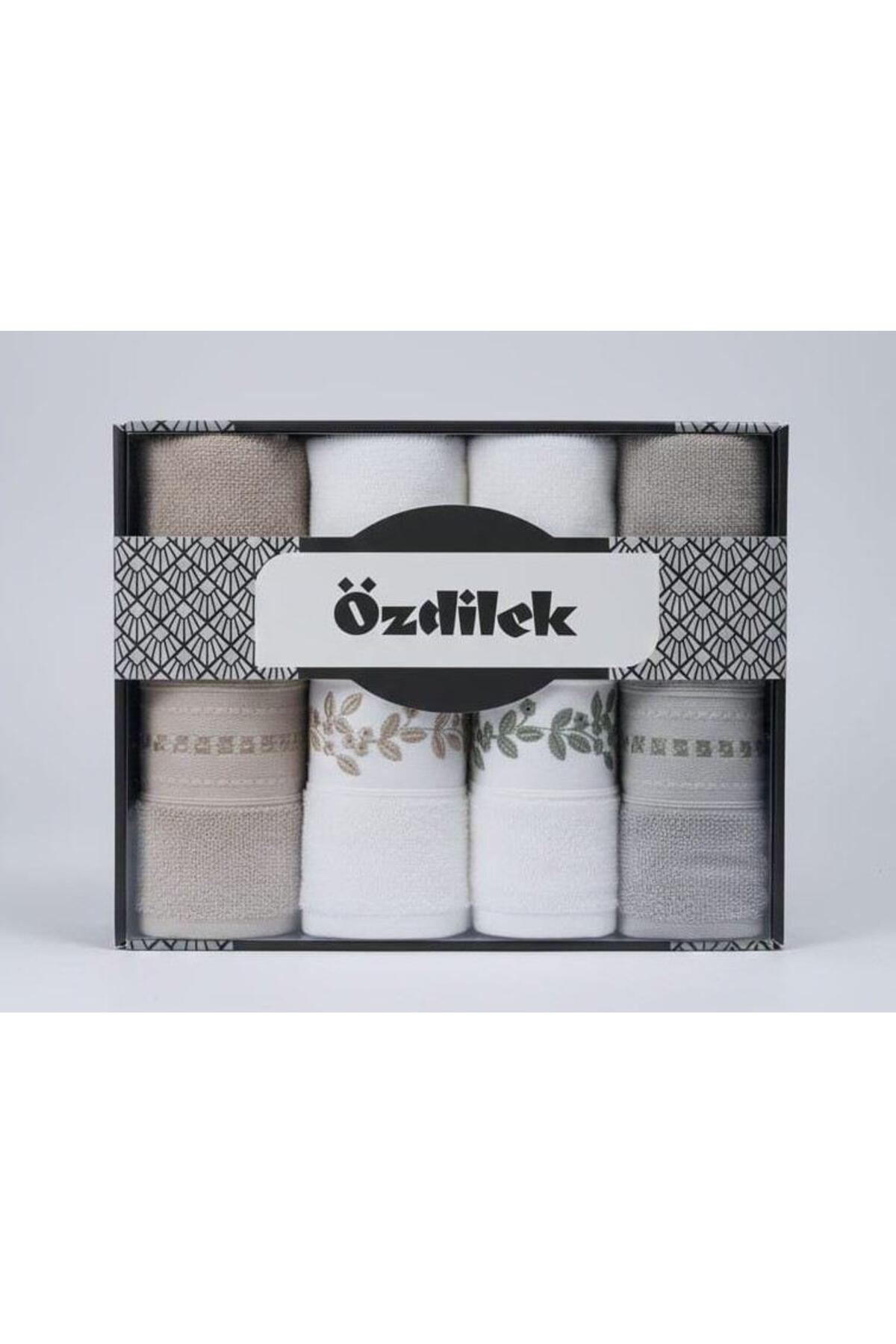 Özdilek Jardin Havlu Seti 4 Lü Kutulu