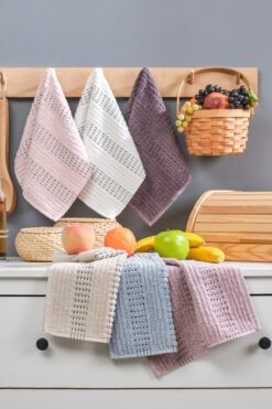 Casnack Pamir 6'lı Mutfak ve El&Yüz Havlu Seti 30x50 cm