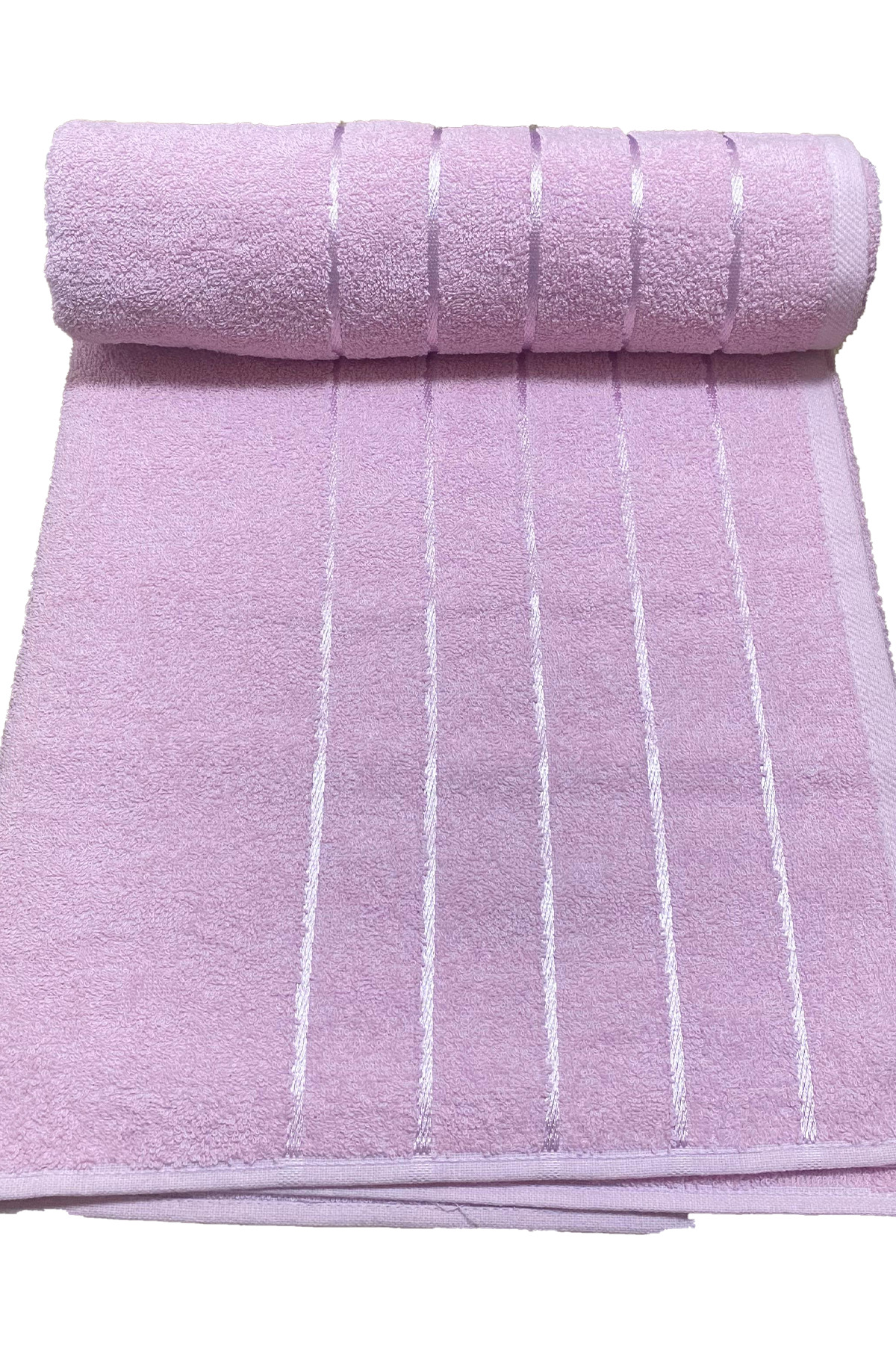 enti ev tekstili Büyük Banyo Havlusu 100x150 Gül Kurusu Pembe Renk