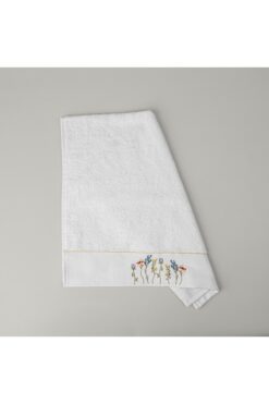 Linens Wister Bambu Yüz Havlusu 50x85 Cm Beyaz