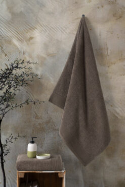 VAROL Royal Serisi 2’li Havlu Seti – 50x90 & 90x150 cm, 500 gsm Premium