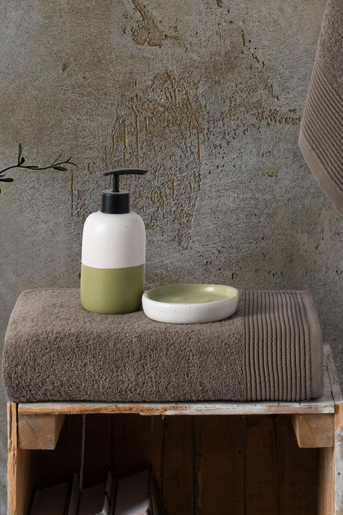 VAROL Royal Serisi 2’li Havlu Seti – 50x90 & 90x150 cm, 500 gsm Premium - Görsel 2