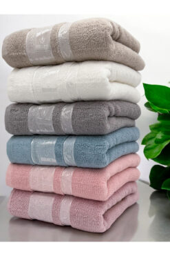 AYHANHOME 6 Adet 50x90 Cm Bambu El Ve Yüz Havlu Seti