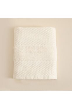 Chakra Sobeska Yüz Havlusu 50x70 Cm Ekru