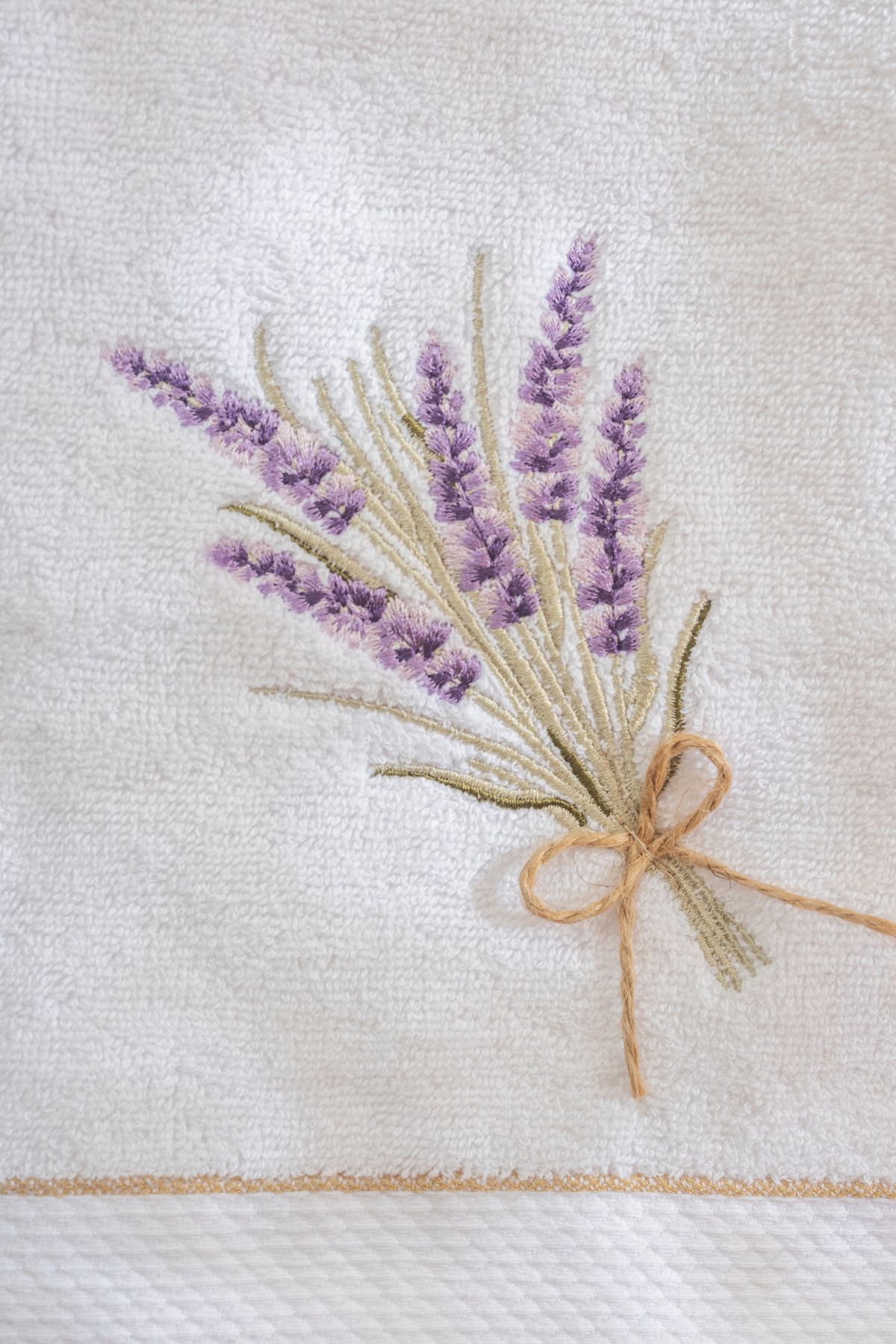 LAVENDIER Lavender 50x80 Ikili El/yüz Havlu Seti %100pamuk - Görsel 2