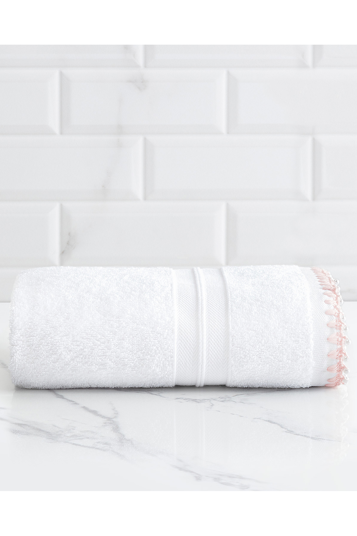 Madame Coco Marla Kroşeli Yüz Havlusu