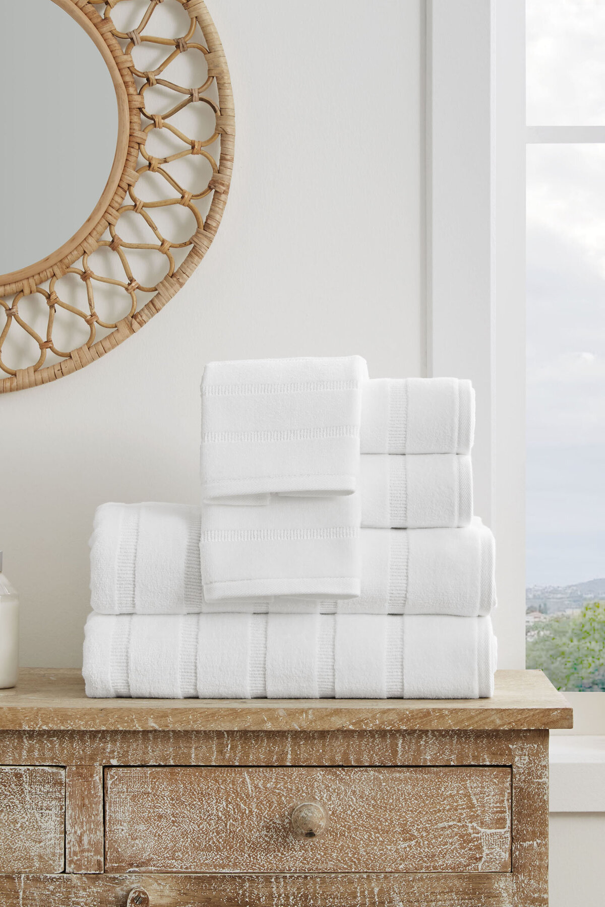 Özdilek Sadem Organik Stripe El ve Yüz Havlusu 50x90 cm - Görsel 3