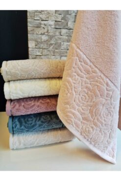 Nurpak Sevgi El Havlu Seti 6 Adet 50x90 cm   Pamuk